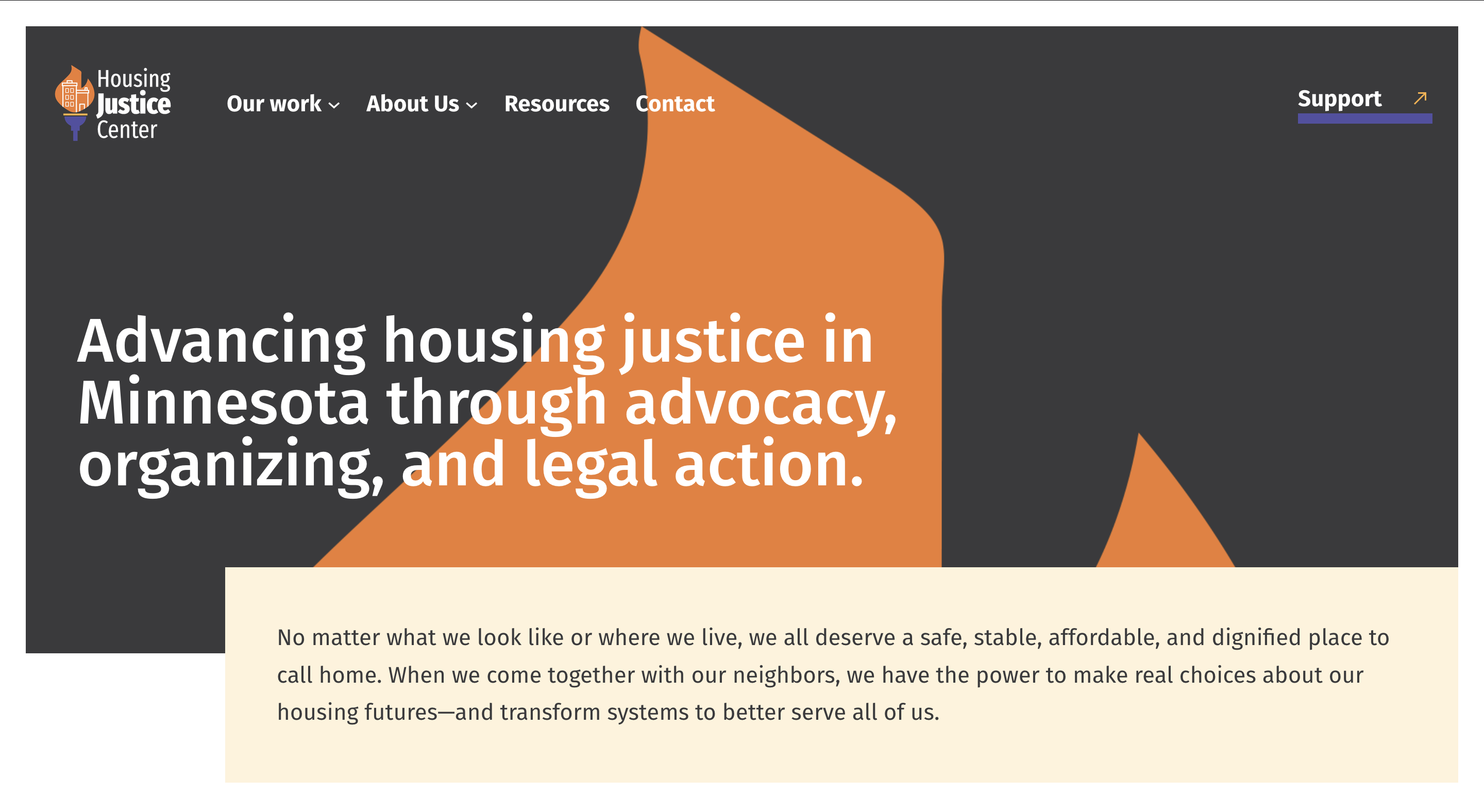 Housing Justice Center project